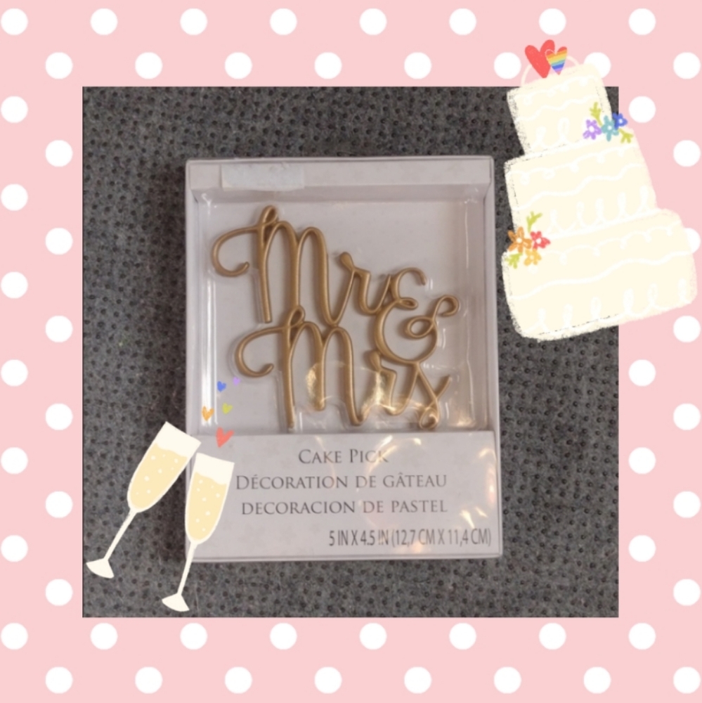 👰‍♀️ Cake topper!